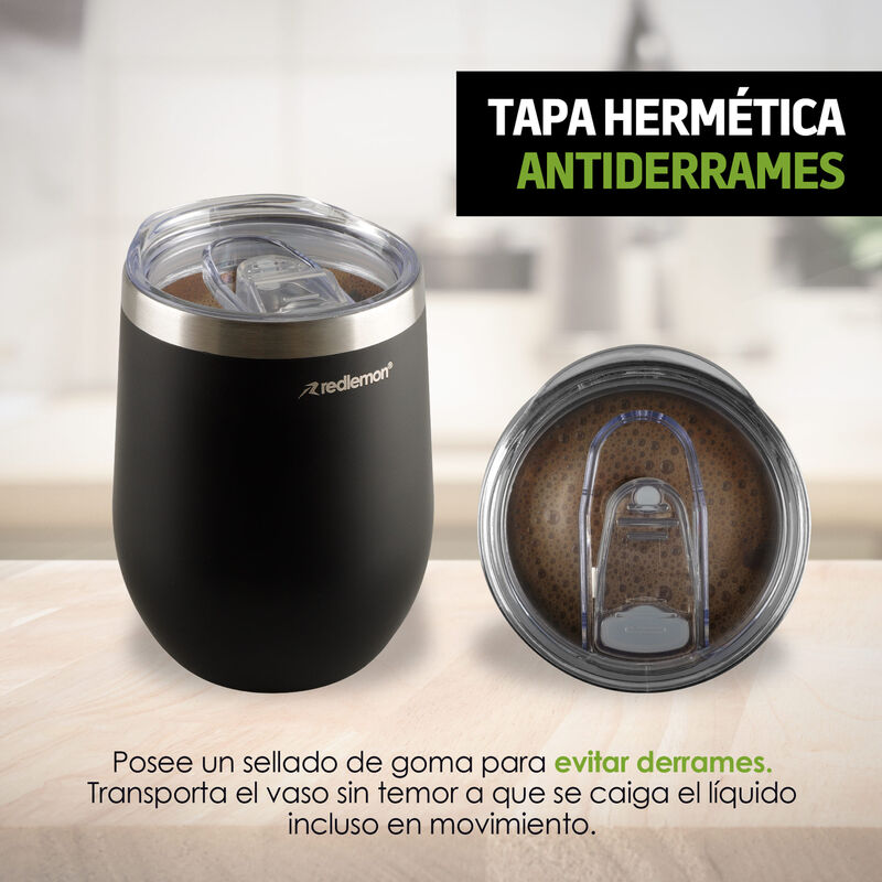 Vaso Térmico Acero Inoxidable Redlemon image number null