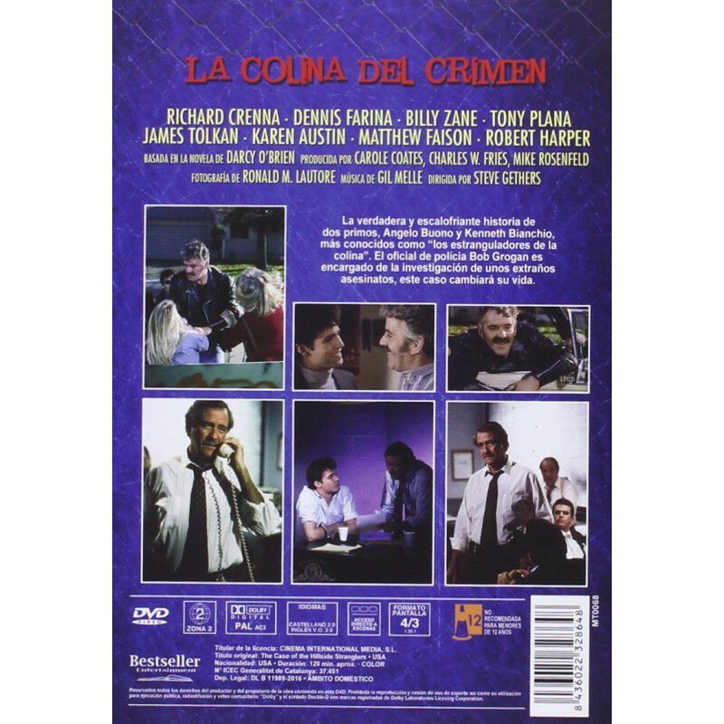 La Colina Del Crimen [dvd] (1989) El Caso De Lo... image number null
