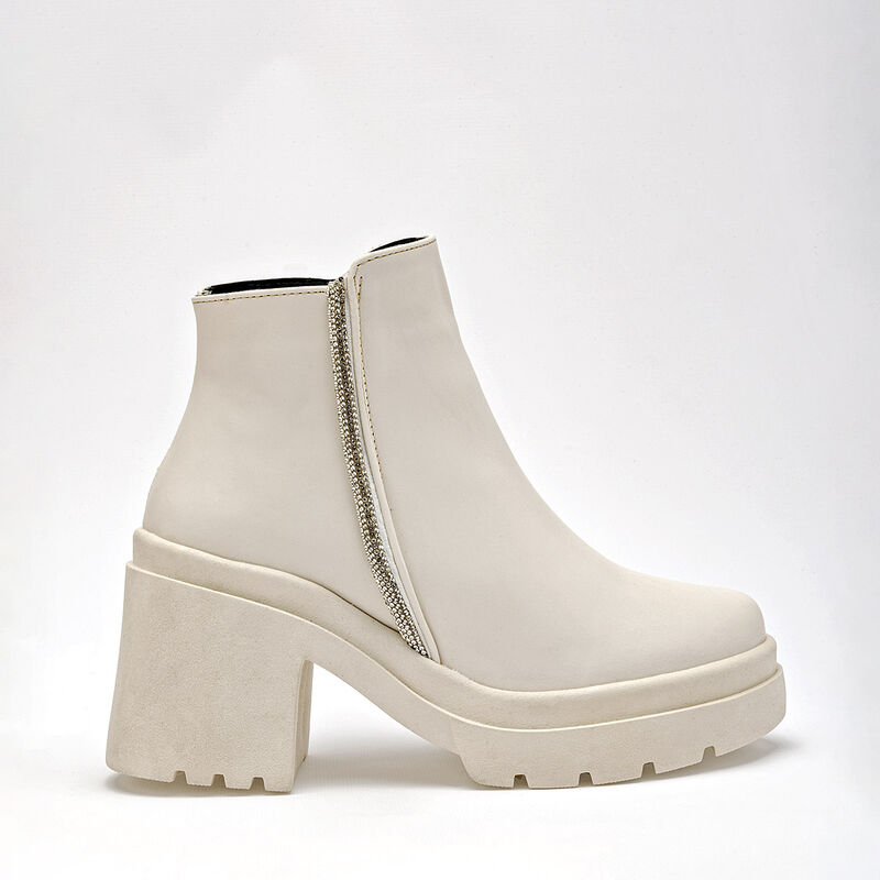 Calzado pasion Bot&iacute;n para mujer latte image number null