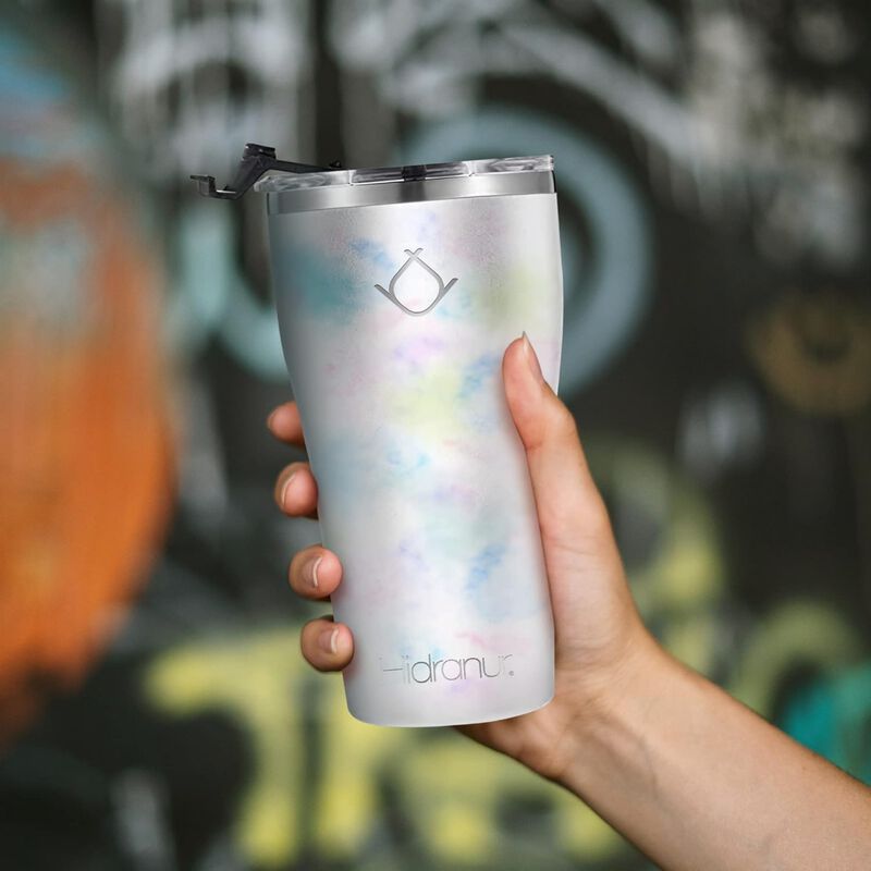 Termo de Acero Inoxidable Doble con Popote Incl... image number null