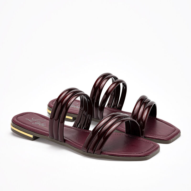 Moramora sandalia piso para mujer vino cod 1405... image number null