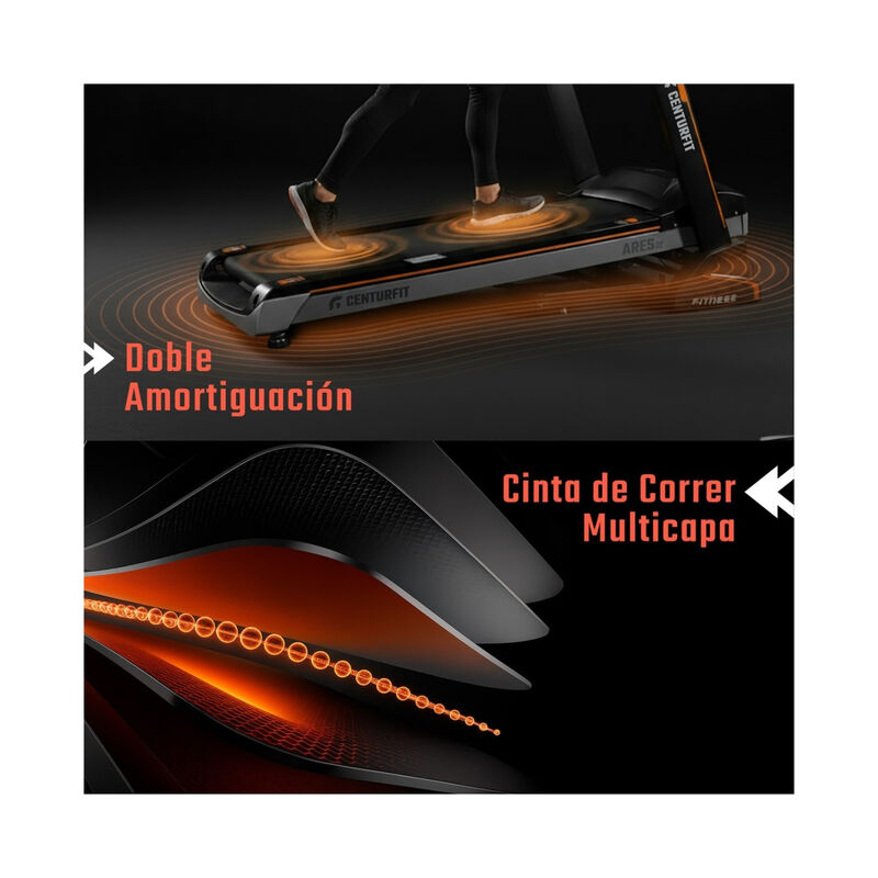 Caminadora Electrica 15niv Autoinclinacion 15 P... image number null