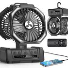 Ventilador Port&aacute;til Onlynew De 20000 mah Recargable De Doble Cabeza