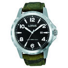 Reloj De Pulso Lorus Rh987fx9 Para Hombre Color Verde