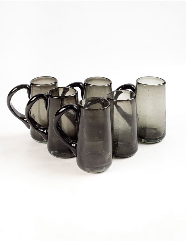 Tarros de Cerveza Set de 6 Tarros de Vidrio Sop... image number null