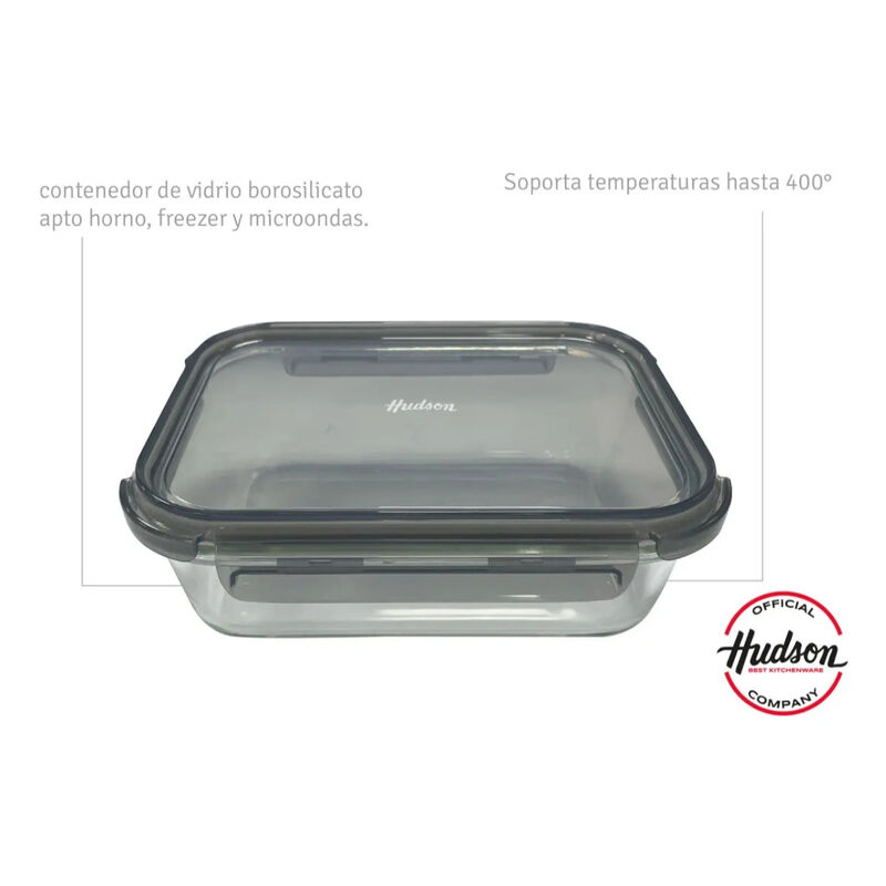 Tupper Contenedor De Vidrio Con Tapa Herm&eacute;tica ... image number null