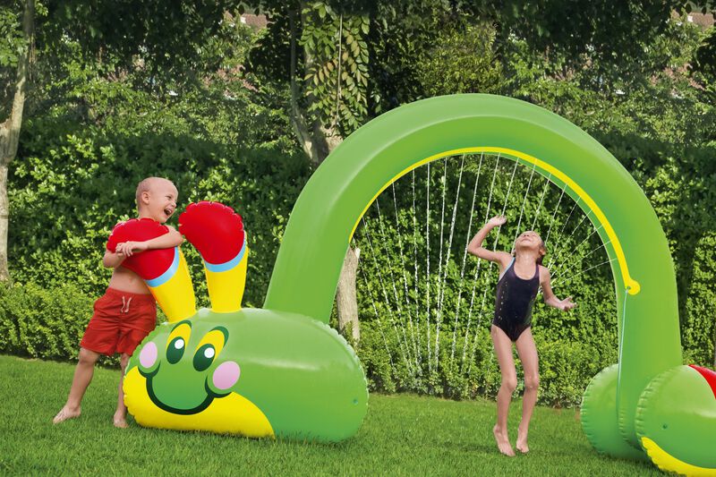 Oruga Inflable Gigante Lanza Agua 3 a 6 a&ntilde;os 3.... image number null