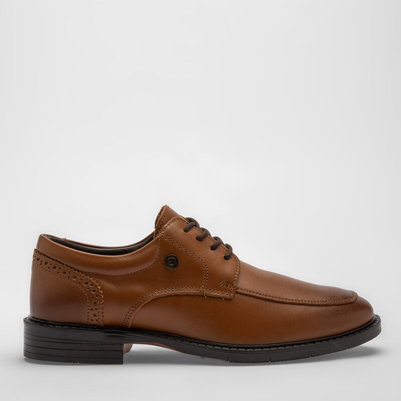 Audaz Zapato Casual De Piel Para Ni&ntilde;o Camel Cod... image number null