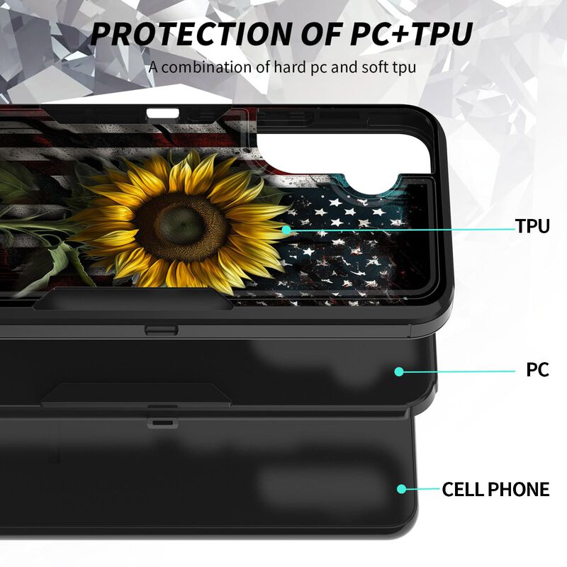 Funda Bfukvou Galaxy S24 Plus 6.7" A Prueba De ... image number null