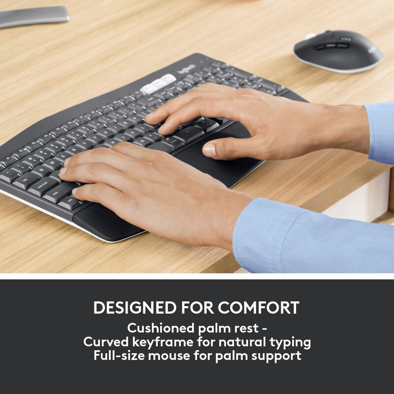 Combinaci&oacute;n De Teclado Y Rat&oacute;n Logitech Mk850 P... image number null