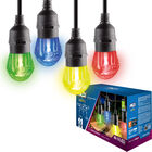 Guirnalda LED Aksi Inteligente RGB Exteriores con 12 Focos