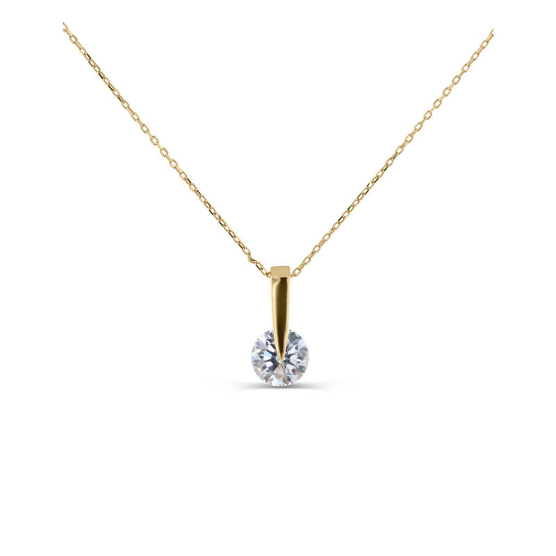 Dije Oro Amarillo 14k Con Zirconia | Bizzarro image number null