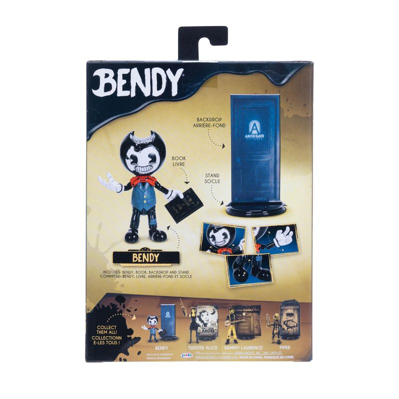 Figura De Acci&oacute;n Bendy Y La M&aacute;quina De Tinta Be... image number null