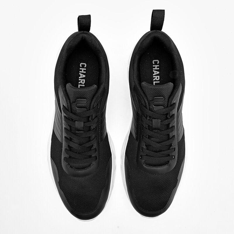 Charly tenis deportivo para hombre negro cod 13... image number null