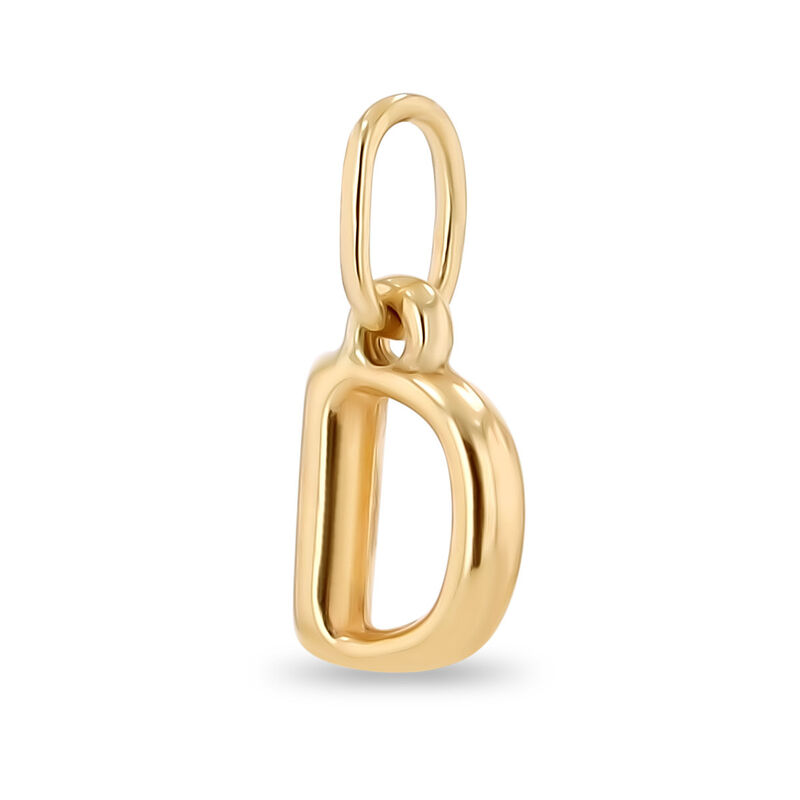 Dije De Oro Amarillo De 10K (Letra D) Sin Caden... image number null