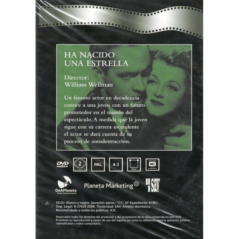 Ha Nacido Una Estrella (edici&oacute;n Slim) [dvd] (19... image number null