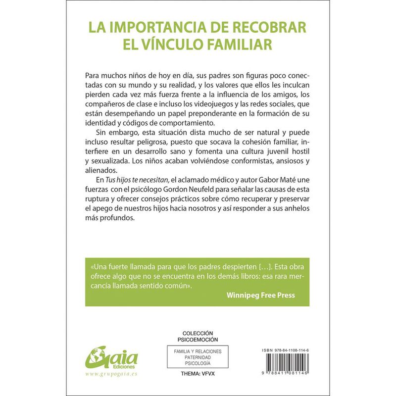 Tus hijos te necesitan. La importancia de los p... image number null