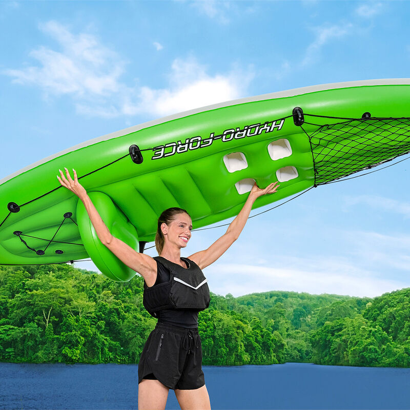 Balsa Inflable Color/Verde 1 Modelo. Remo Bomba... image number null