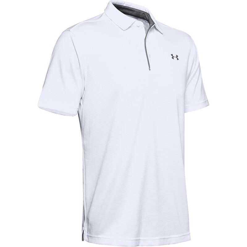 Polo Under Armour Ua Tech Para Hombre Blanco Ta... image number null