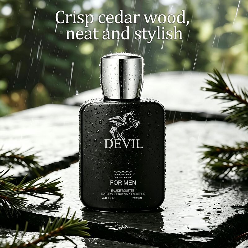 Perfume A CENTER Devil Black 130ml Eau de Toile... image number null