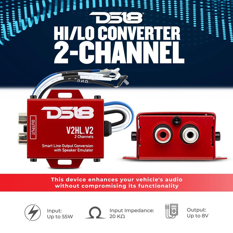 Convertidor Hi/lo Ds18 V2hl.v2 De 2 Canales Con... image number null