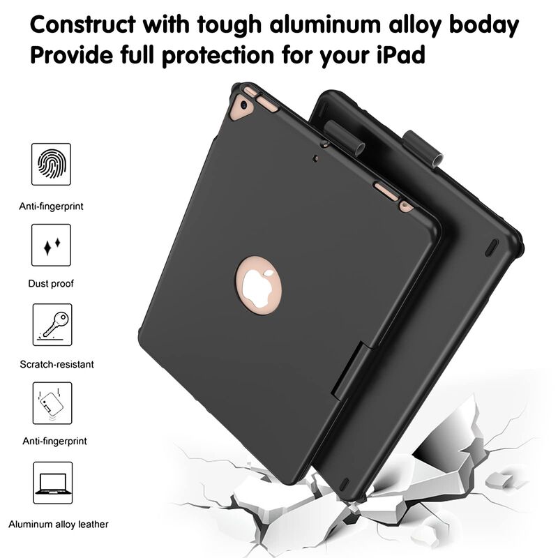 Funda Con Teclado Ggh Para Ipad De 10.2" 9&ordf;/8&ordf;/... image number null