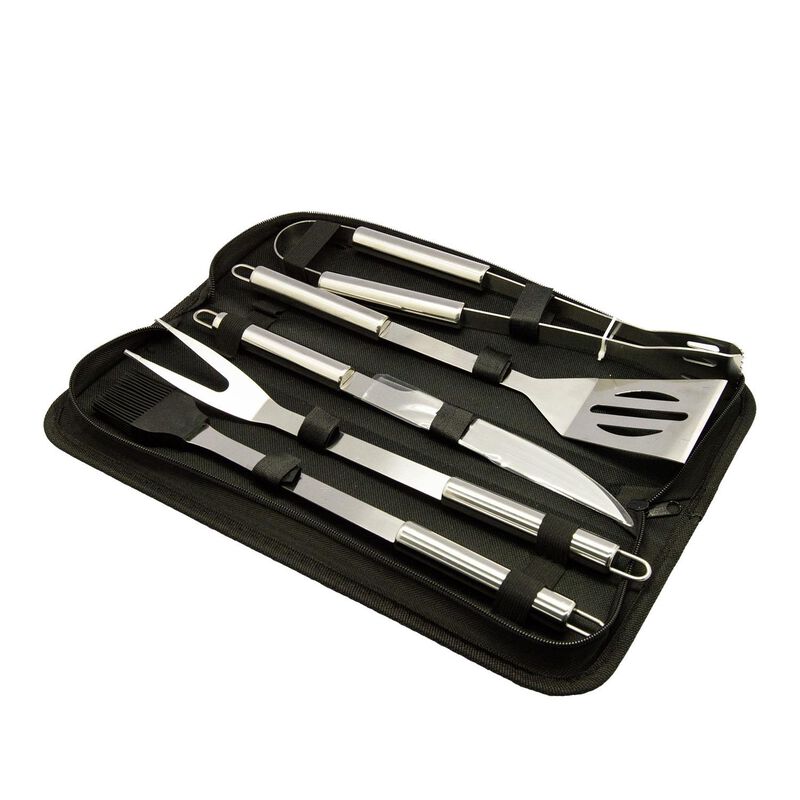 Set de Utensilios para Asador/ Grill con Estuch... image number null