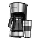 Cafetera Goteo 5 Tazas 650w 4en1 Compacta Negra Black+decker