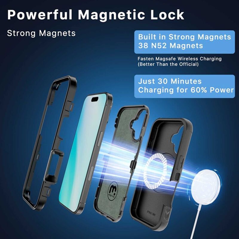 Funda Mybat Maverick Mag Clip Para Iphone 16 - ... image number null
