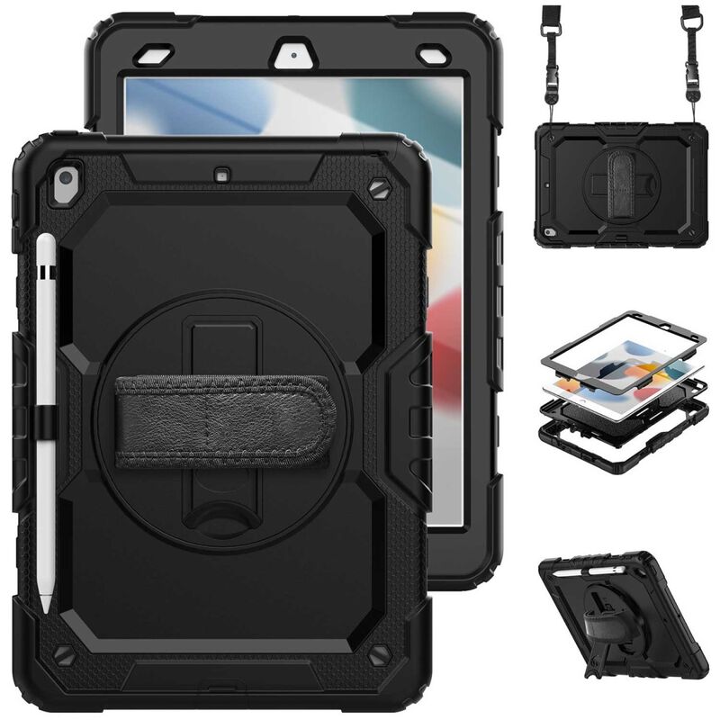 Funda Tekku Strapb Uso Rudo Para Ipad 9 Ipad 8 ... image number null