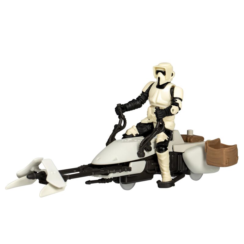 Figura De Acci&oacute;n Y Veh&iacute;culo Star Wars Scout Tro... image number null