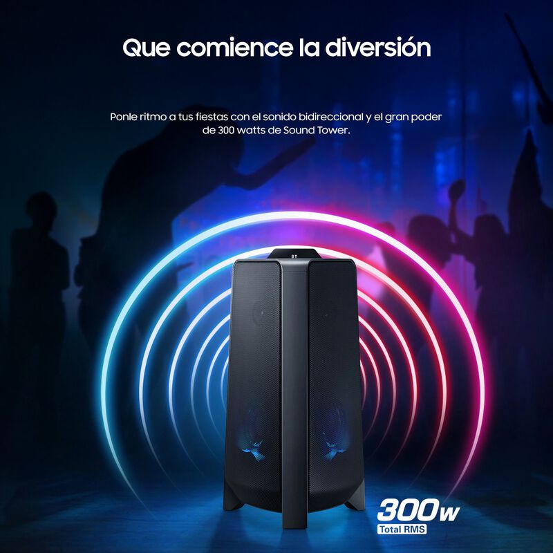Torre de Sonido Samsung T40 300W Bi-Direccional... image number null