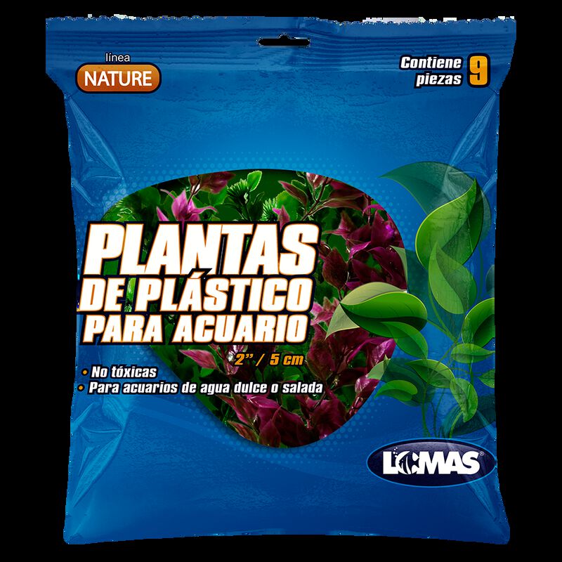 Lomas Plantas De Pl&aacute;stico Surtidas De 5 Cent&iacute;me... image number null