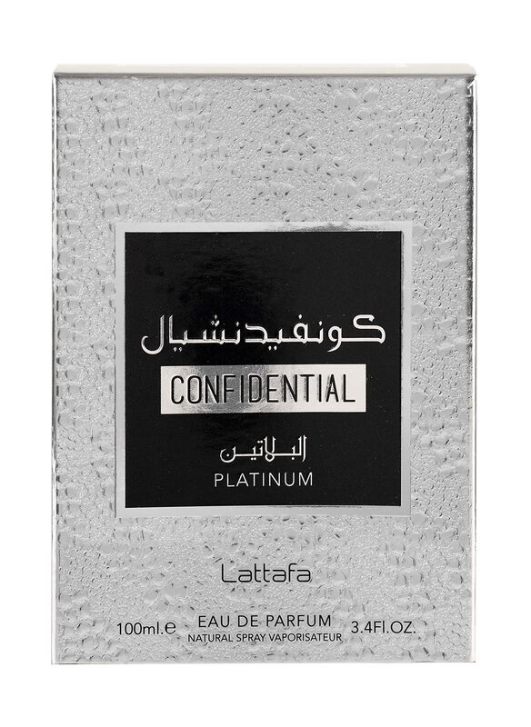 Perfume Lattafa Confidential Platinum, 100 Ml image number null