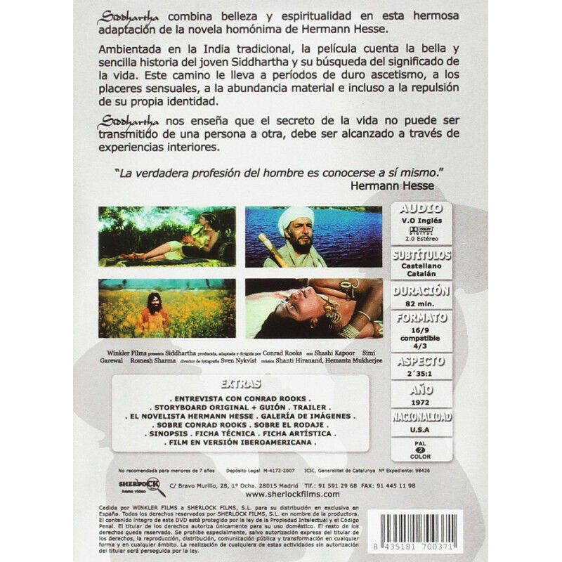 Siddhartha [DVD] image number null