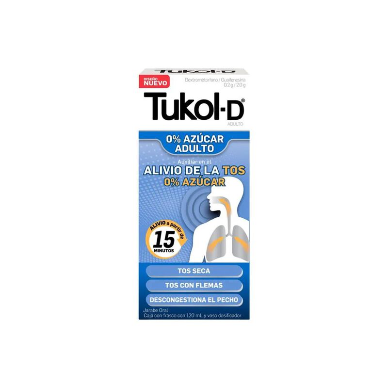 Tukol-d Diabetes 0.2/2 G 120 Mililitro image number null
