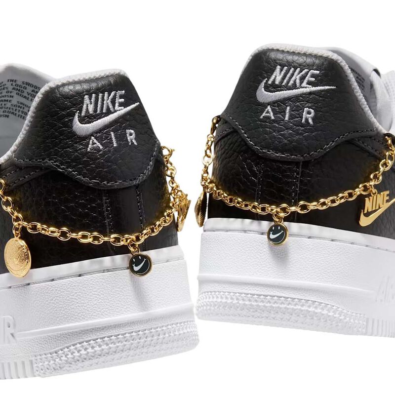Tenis Nike Para Mujer Air Force 1 07 Black Whit... image number null
