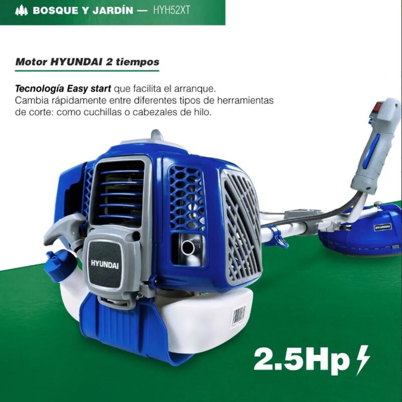 Desbrozadora A Gasolina Hyundai 52cc 2.5 Hp 2t ... image number null
