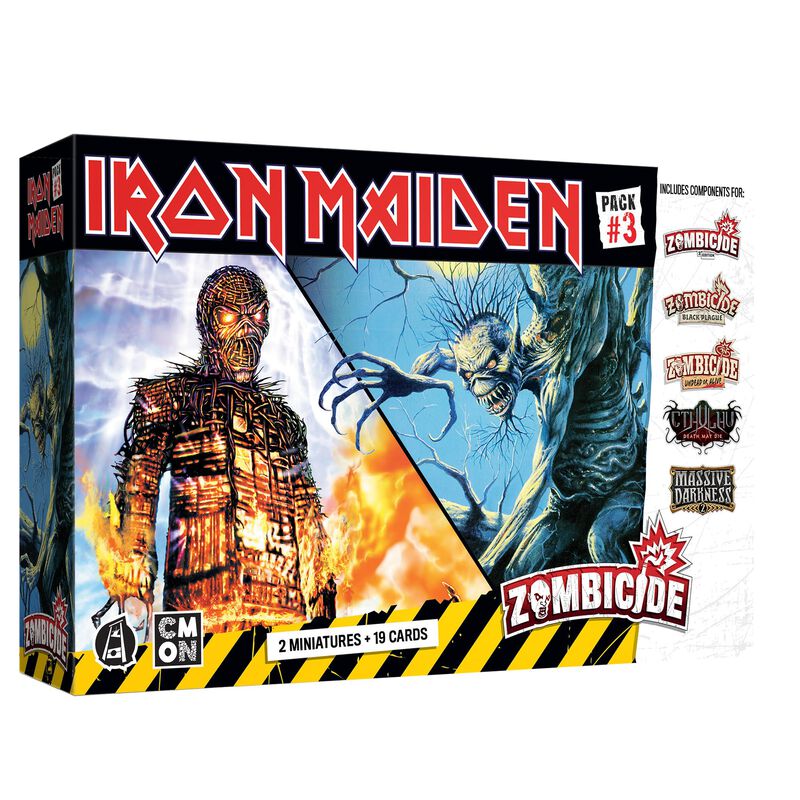 Juego De Mesa Cmon Zombicide Iron Maiden Pack 3... image number null