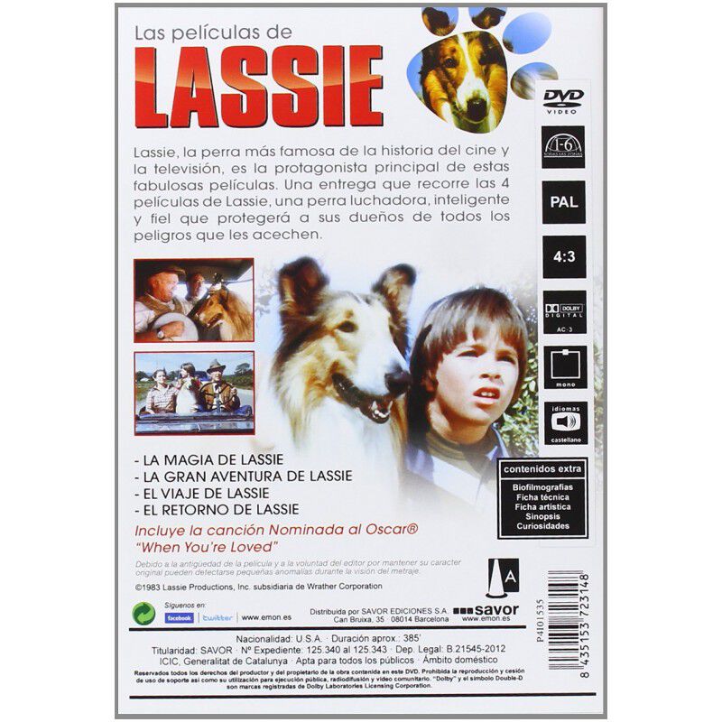 Lassie [dvd] image number null