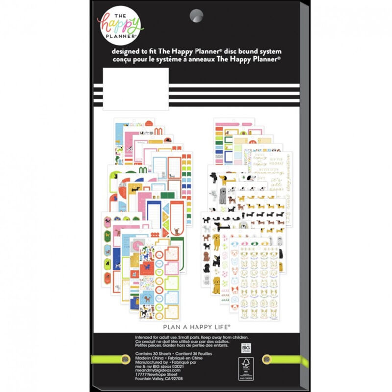 Stickers Perritos 30 Hojas image number null