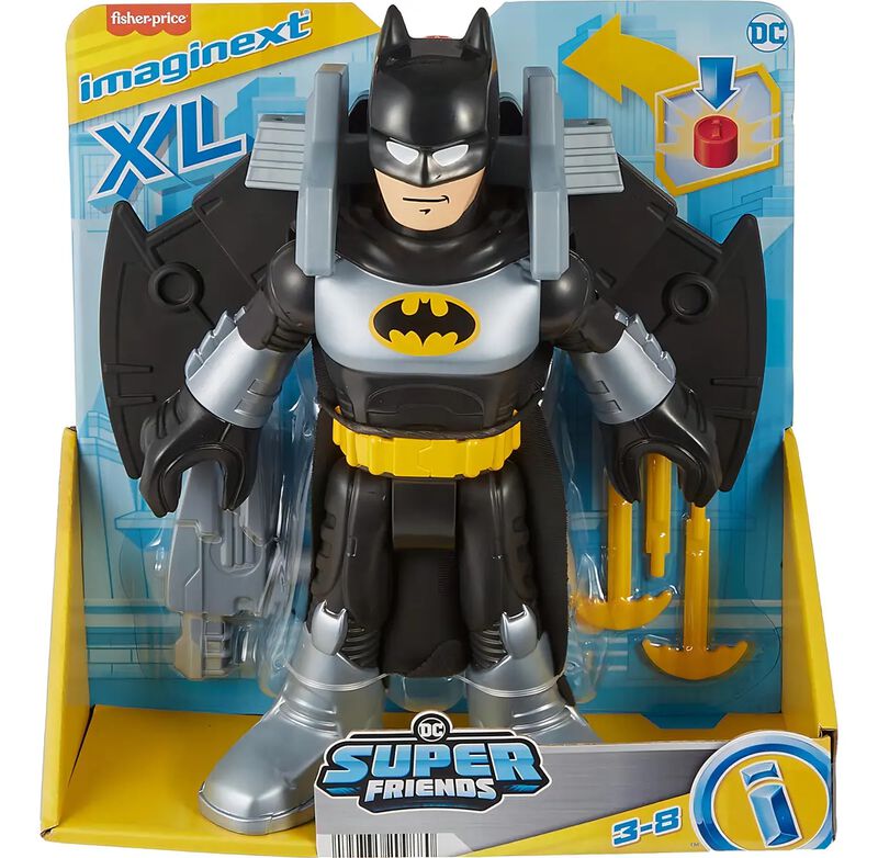 Figura De Accion Imaginext Dcsf Batman Xl Batwi... image number null