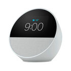 Bocina Inteligente Alexa Echo Dot con Reloj 5ta Generacion Blanco