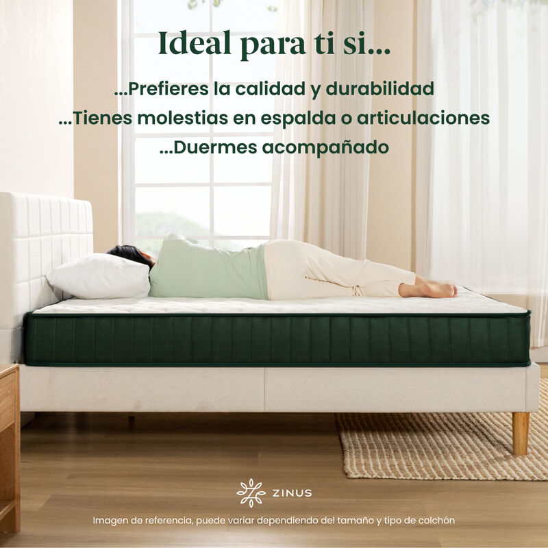 Zinus Essentials | Colch&oacute;n De Memory Foam Tradi... image number null