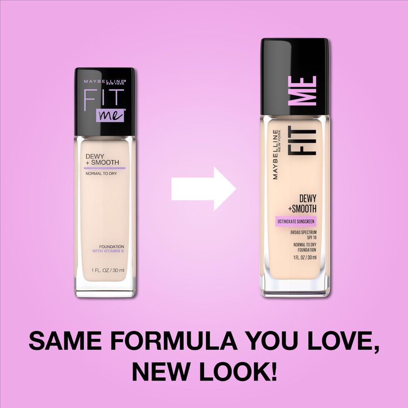 Base L&iacute;quida Maybelline Fit Me Dewy + Smooth Po... image number null