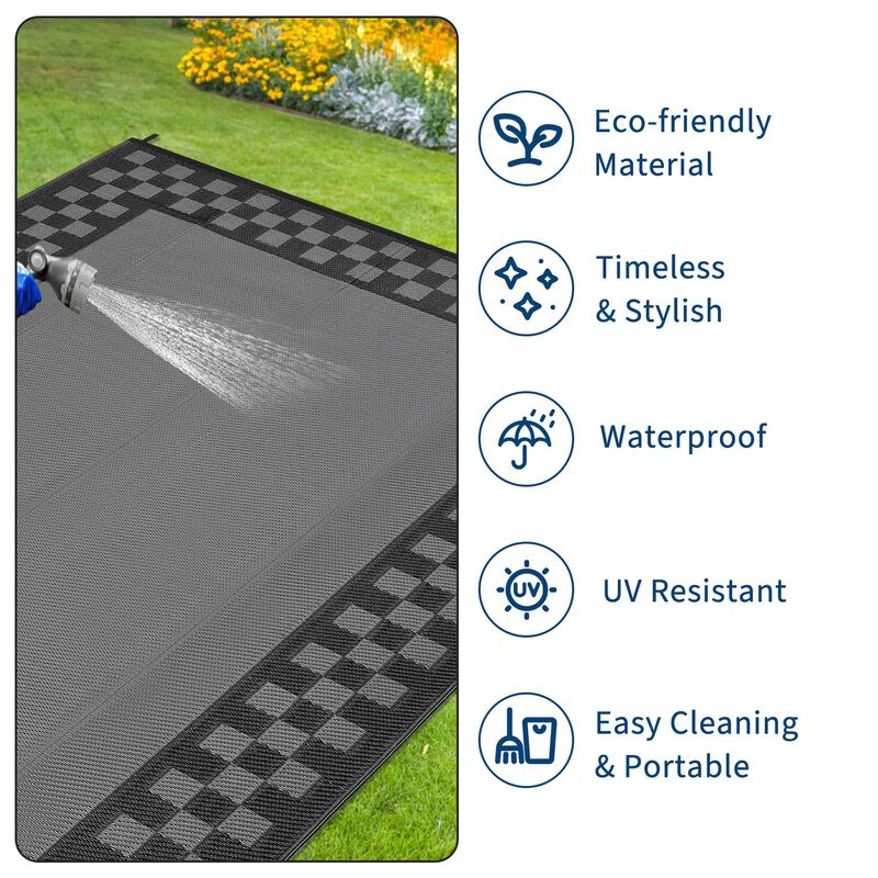 Alfombra Exterior Gaomon 244x152 cm Impermeable... image number null