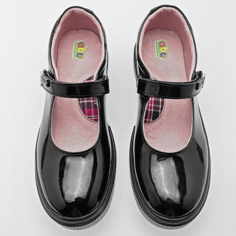 Abc Zapatitos Zapatos para mujer negro charol image number null