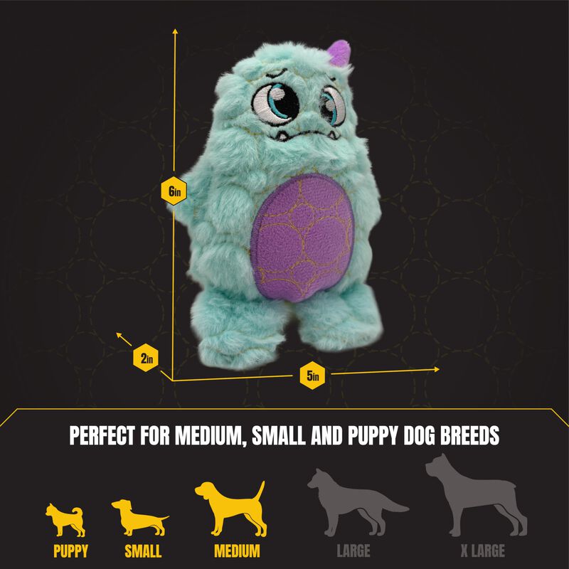 Juguete Para Perro Bite Force Monstruo Azul Con... image number null