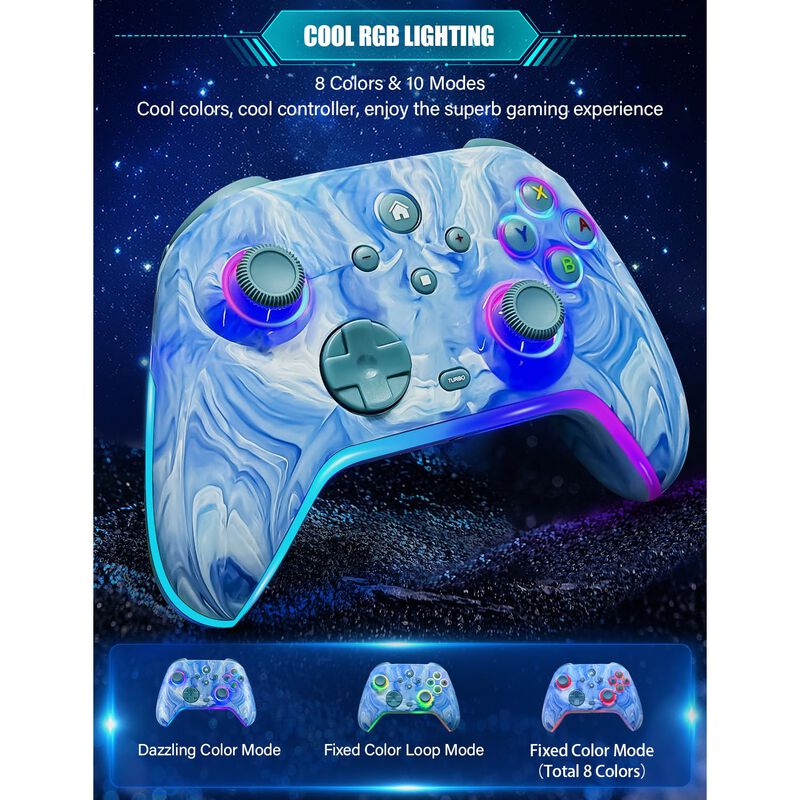 Controlador Inal&aacute;mbrico Zrzlmvp para Switch con... image number null