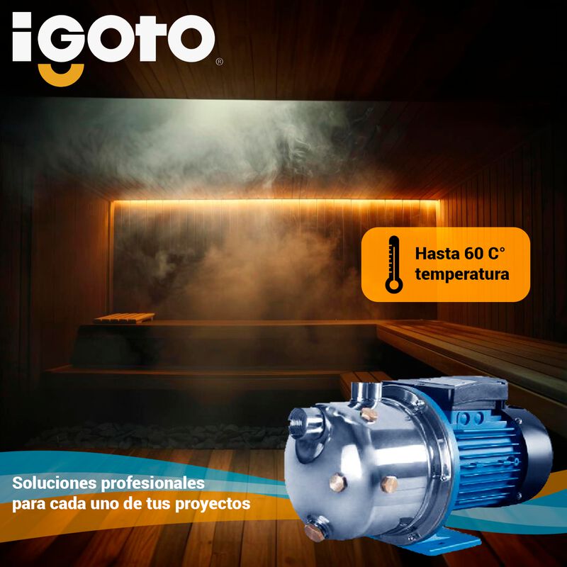 Bomba Electrica Tipo Jet 3/4 Hp Acero Inoxidabl... image number null